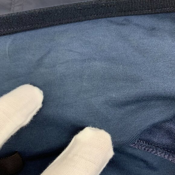 Louis Vuitton Mens Navy Patchwork Zip-Up Jacket L Size Lightweight Design With M - Picture 7 of 11